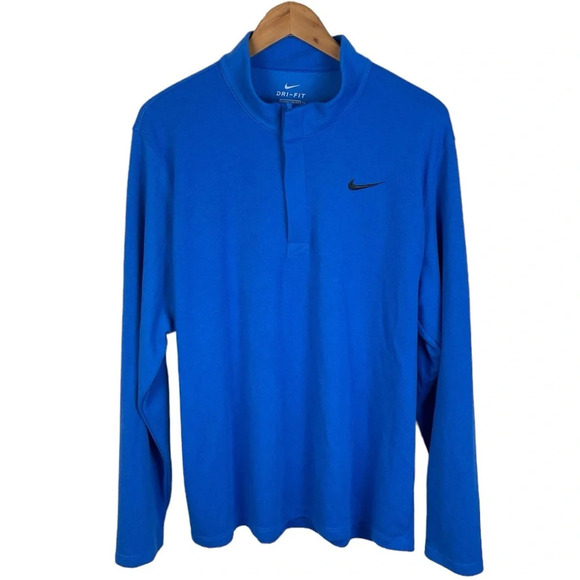LS341 NWT Mens Nike Dri Fit Quarter Zip Standard Fit Performance Jacket XL - Picture 1 of 5